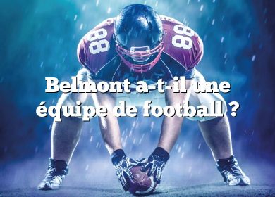 Belmont a-t-il une équipe de football ?